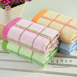 毛巾廠家直銷 高品質大方格方塊毛巾，日用百貨批發優選